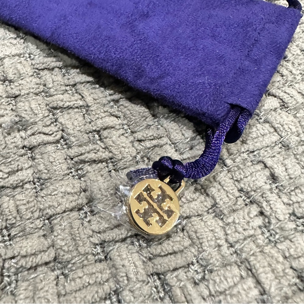 Tory Burch jewelry suede sack